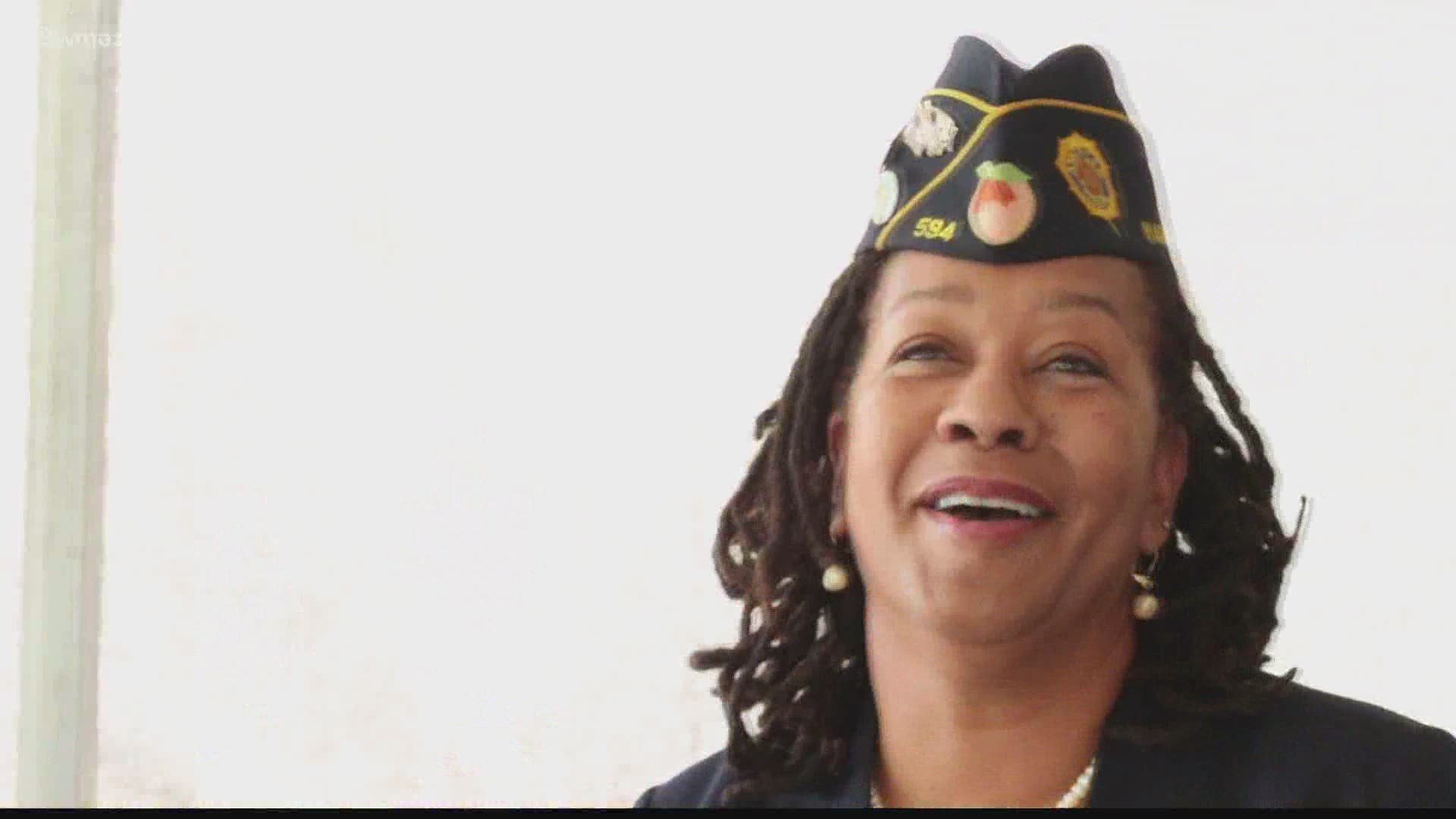 Kaylnn Jacks is the first Black woman commander of the American Legion post in Warner Robins.
