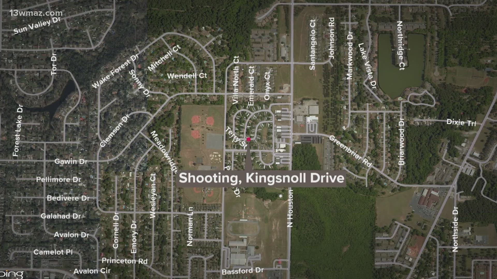 In a release, the Warner Robins Police Department said that around 11:42 a.m. on Tuesday, they got a call about 2 people that were shot on the 100 Block of Kingsnoll