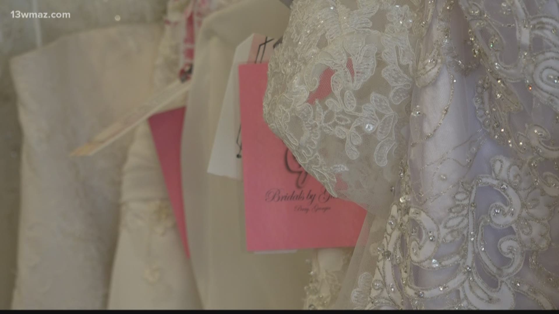 A store in Perry is honoring 12 military wives. Bridals by Gilbert had all hands on deck to find the brides their dream gowns in just one hour, all at no cost.