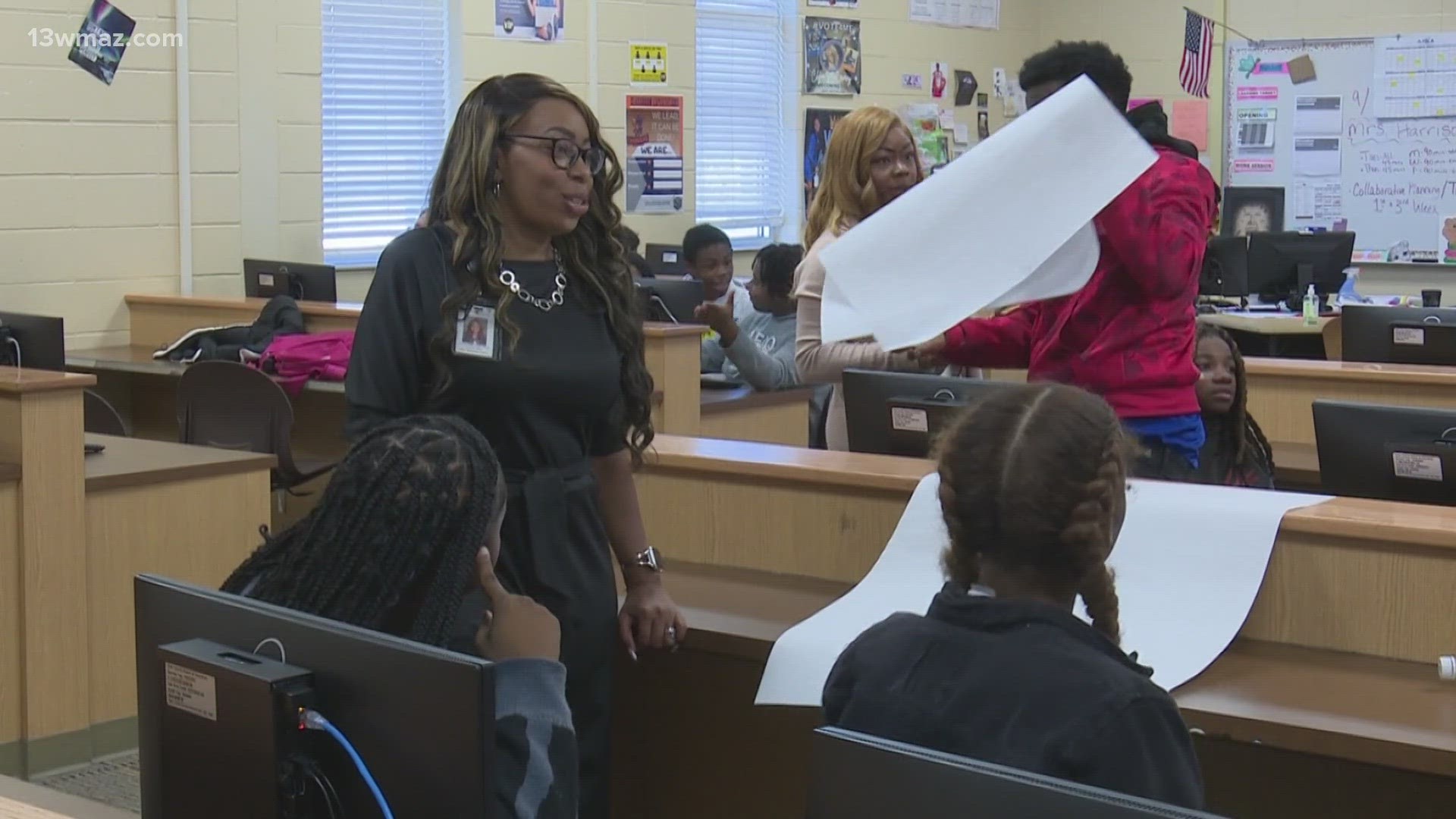 A homeless and foster care liaison for the bibb county school district is supporting over 600 students and helping them with housing, attendance, tutoring, and more.