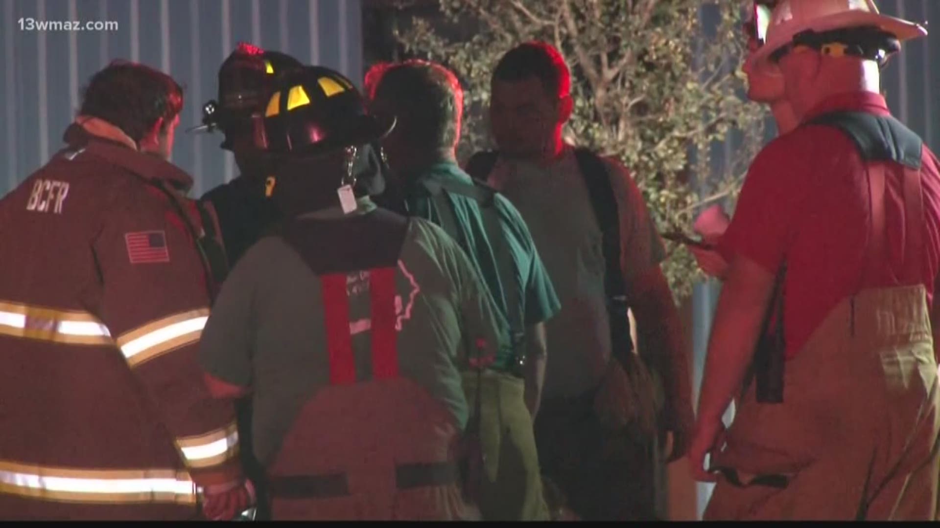 Crews in Milledgeville battled a chemical fire at the Zschimmer & Schwarz Inc. plant Monday evening.