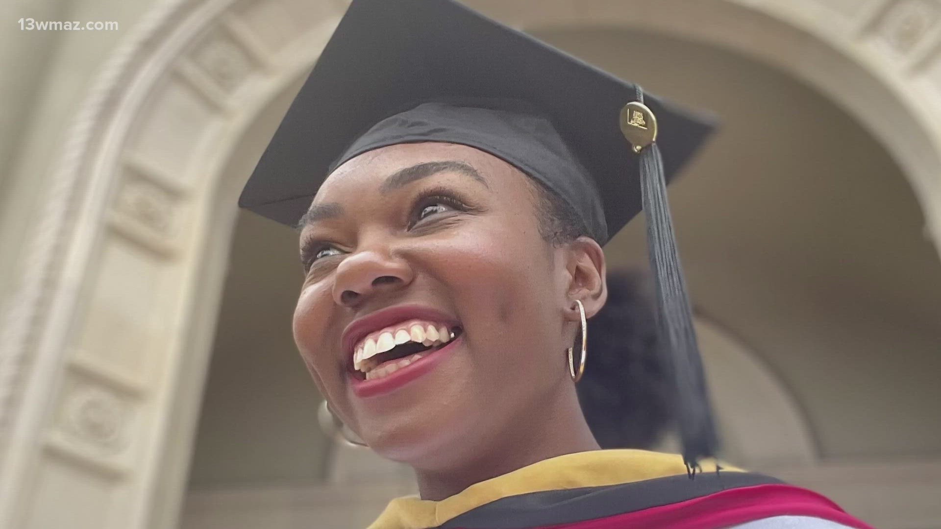 When Ariel Fortson walked on stage for her graduation this past weekend, it meant more than just a new degree.