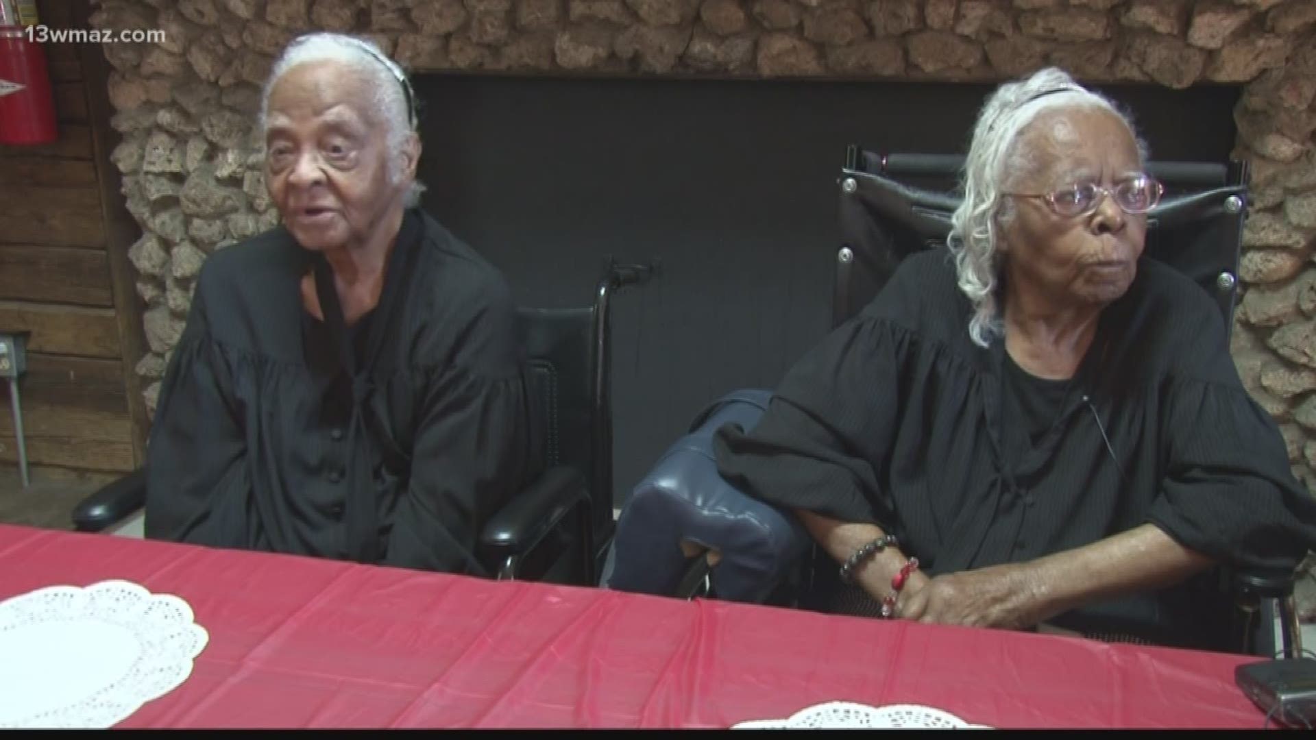 Central Georgia twins celebrate 102 years of life