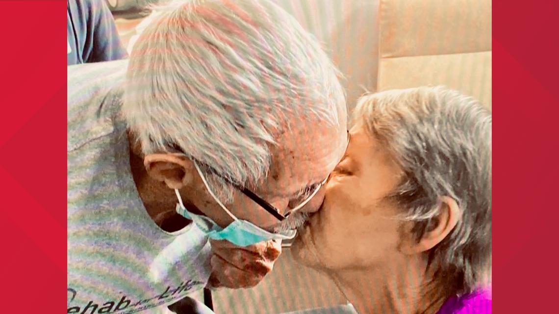Couple kept apart by Covid reunited for Valentine's Day - Vimarsana News