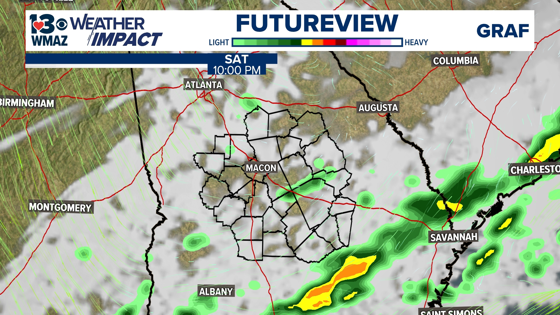 Weather Impact Alert: Possible strong to severe storms Saturday ...