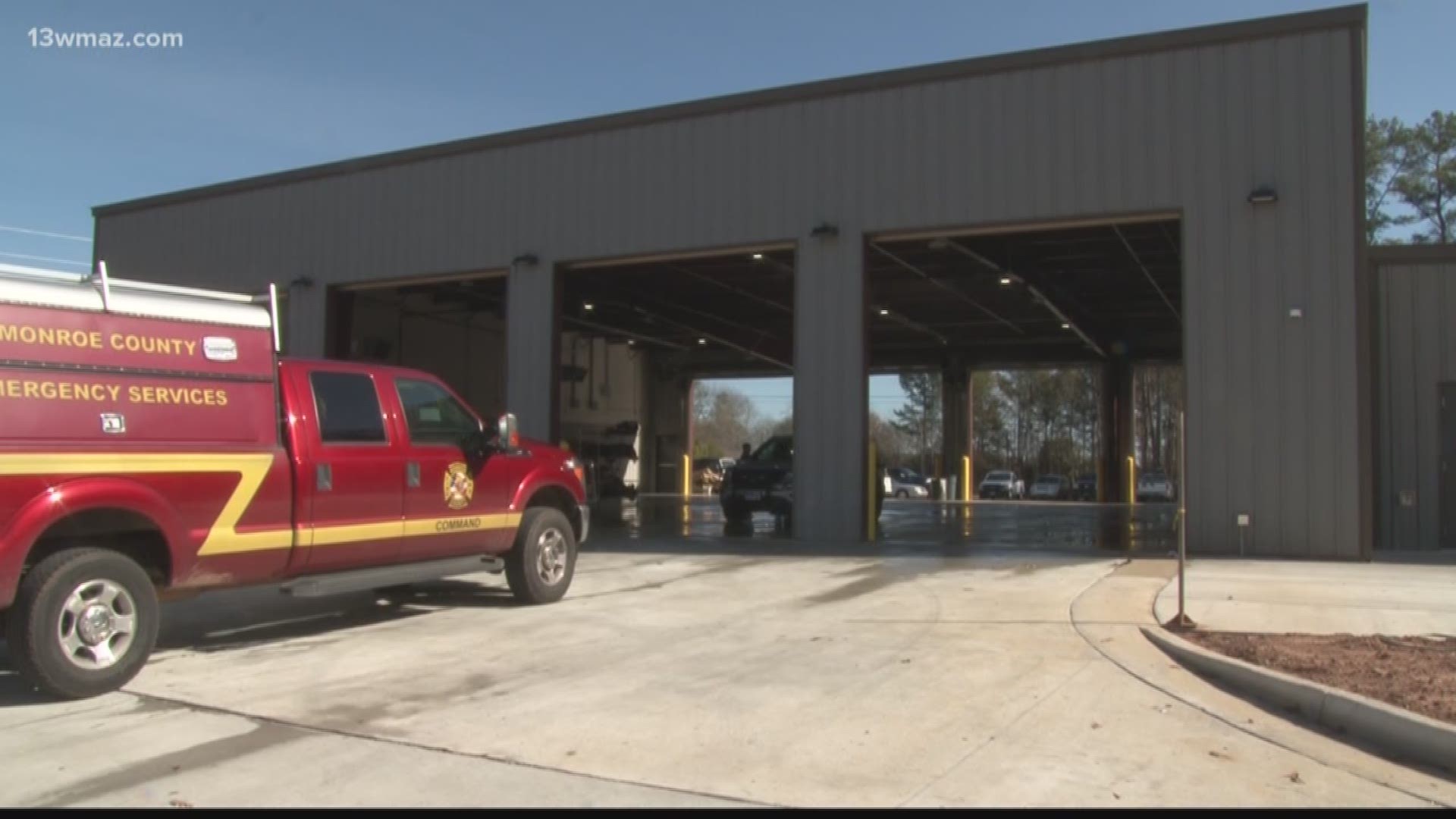 Monroe firefighters and paramedics now have a new place to respond to county emergencies.
