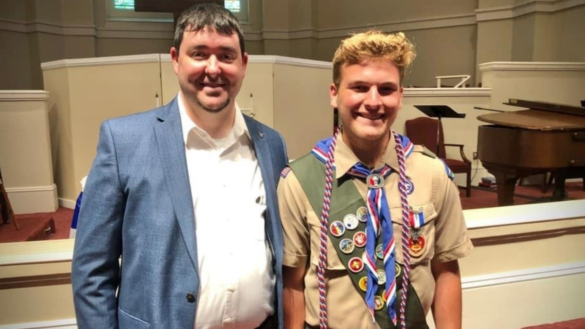 Baldwin High School Band competes in band competitions