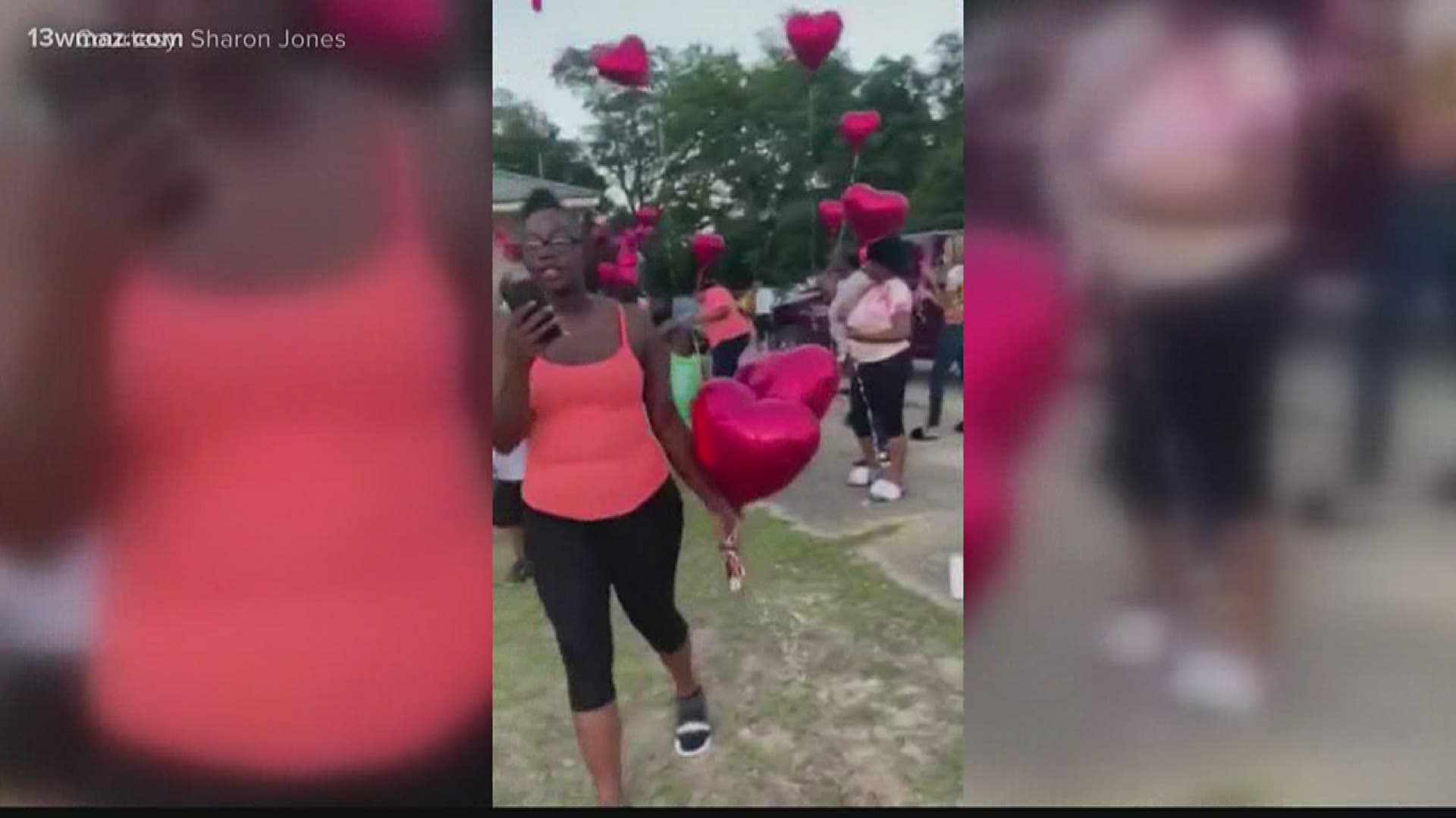 The family of Quinton Gipson held a small ceremony in his honor. Gipson was shot and killed in Dublin over what officers believe was a fight about rent payments.
