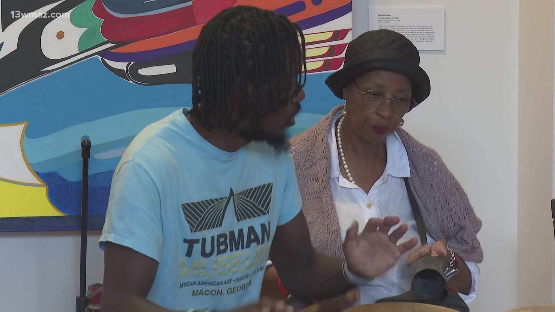 With free admission, attendees also got the chance to tour the museum's exhibits including the newest exhibit "The Enslaved People Project 1823-1865."