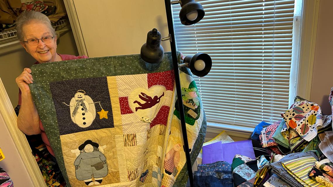 Macon woman's lifetime passion for quilting gets funneled toward good
