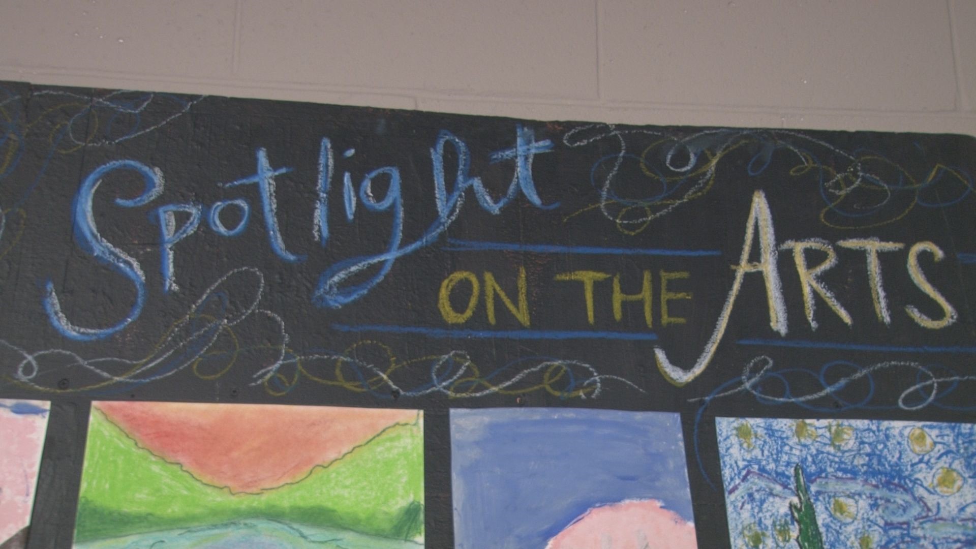 Preschool through 12th grade fine arts students showed their talents at the Macon private school's annual art show.