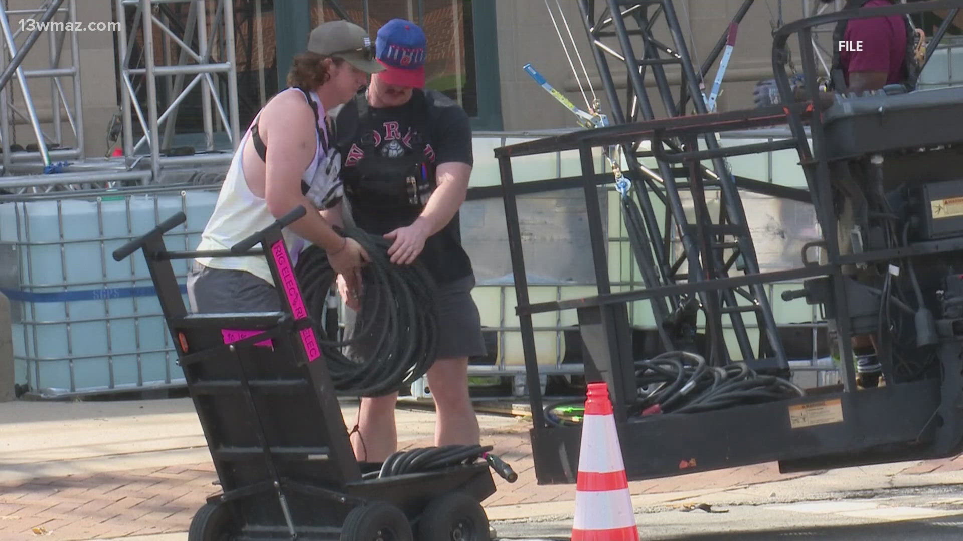 As millions of people are watching Macon as a backdrop in the new Superman movie dominating box offices, the city is set to return to TV screens.