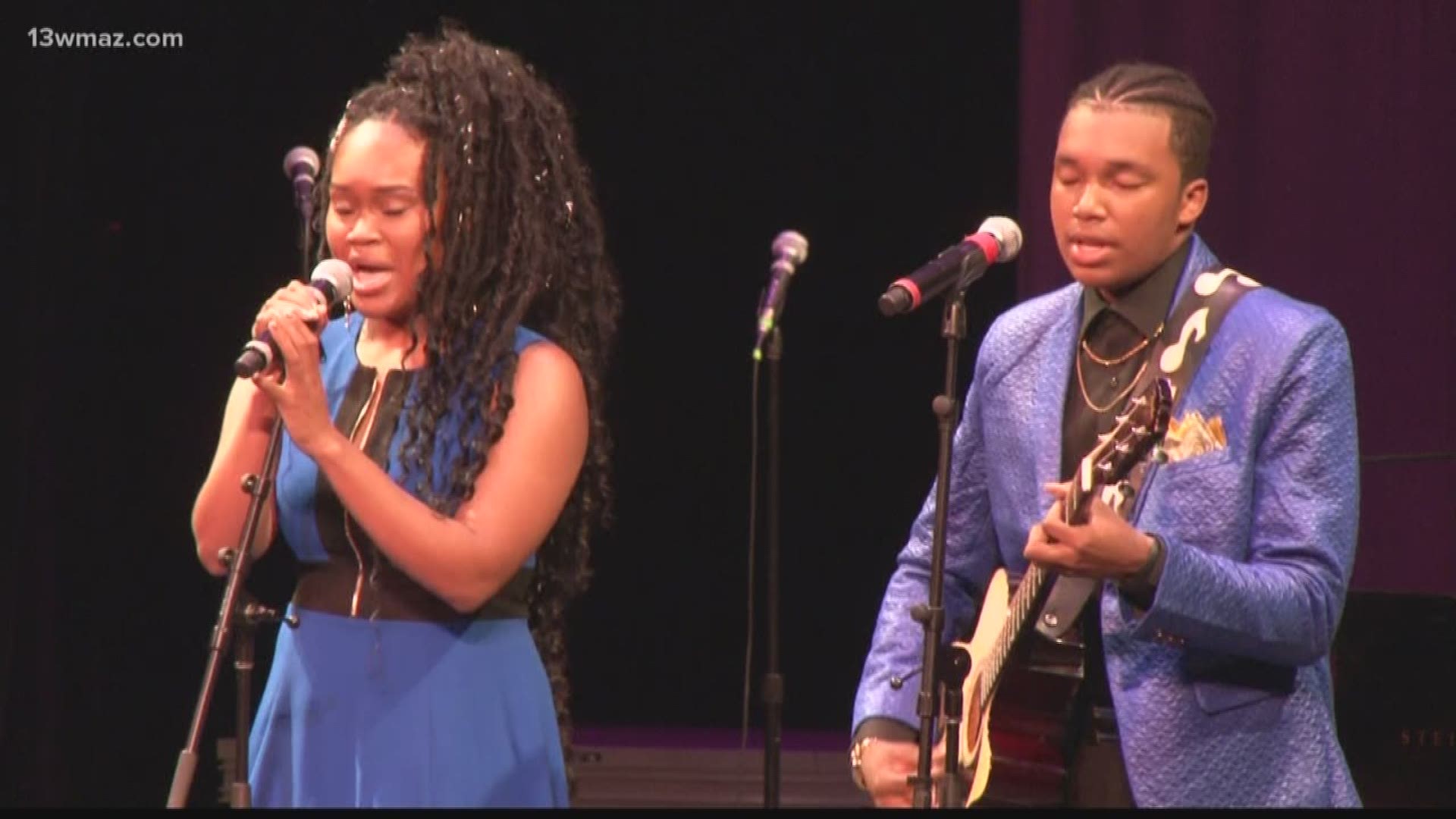 The 2019 Otis Redding Summer Music Camp wrapped up with a finale Saturday night at the Grand Opera House in Macon, showing off the many talented kids who participated. During the two-week long camp, kids were able to learn from professional and collegiate musicians from across the country.