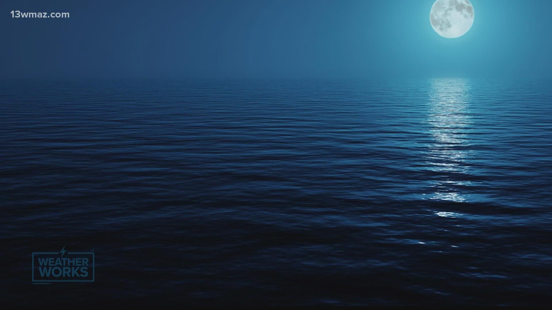 Anglers know some of the best times to go fishing are during a full moon, but do you know why?