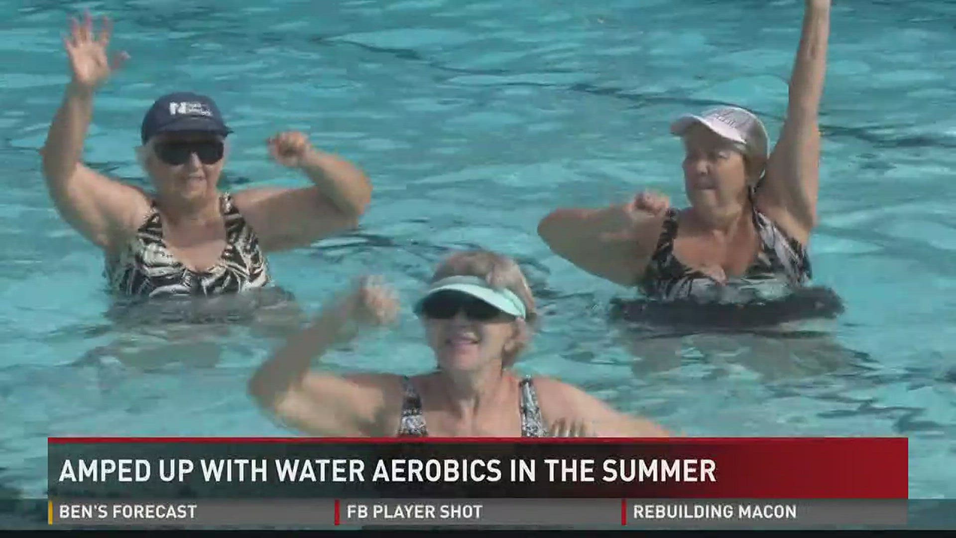 Amped Up: Water aerobics in the summer
