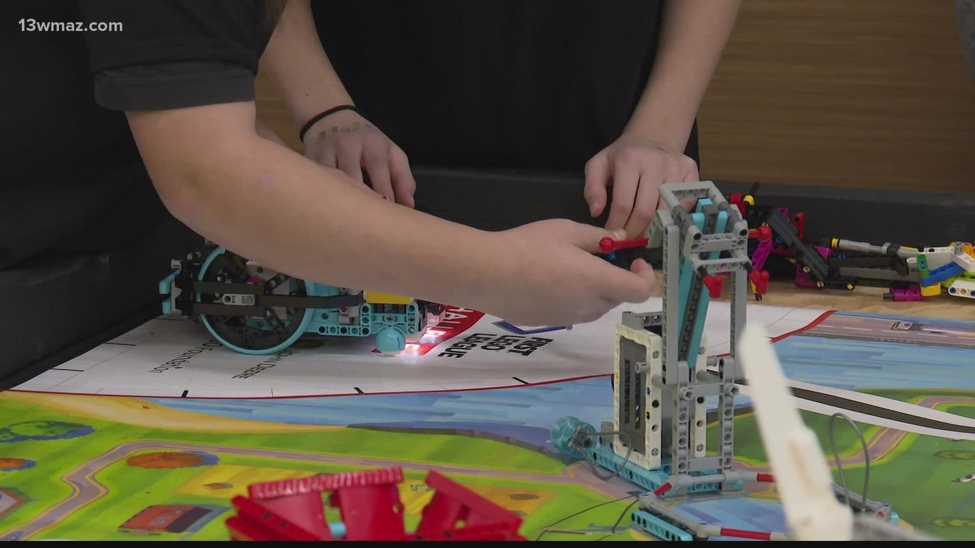 Around 250 students from local schools competed Saturday in the 'FIRST LEGO League' Challenge on the Macon campus of Middle Georgia State University.