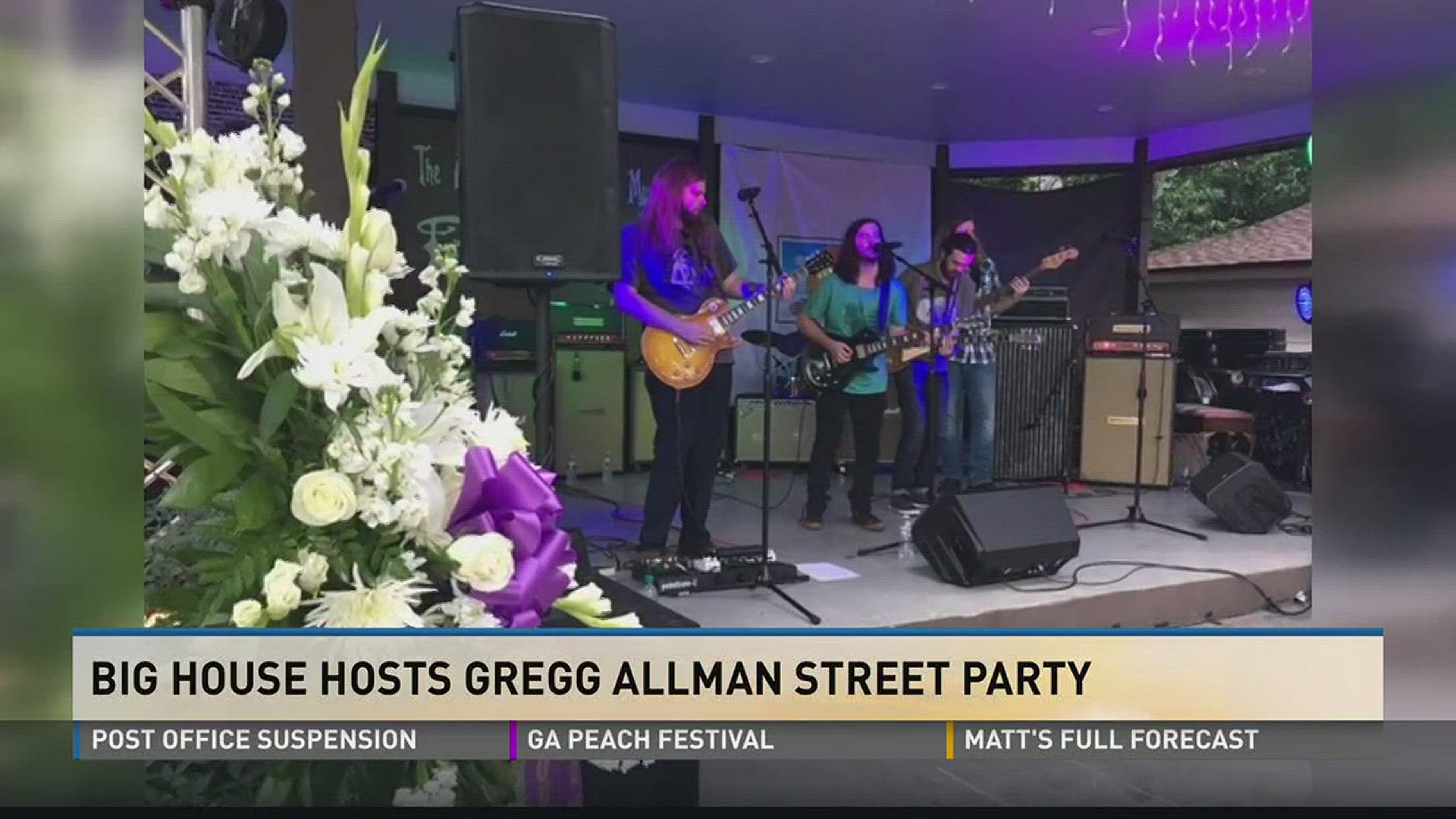 Big House hosts Gregg Allman street party