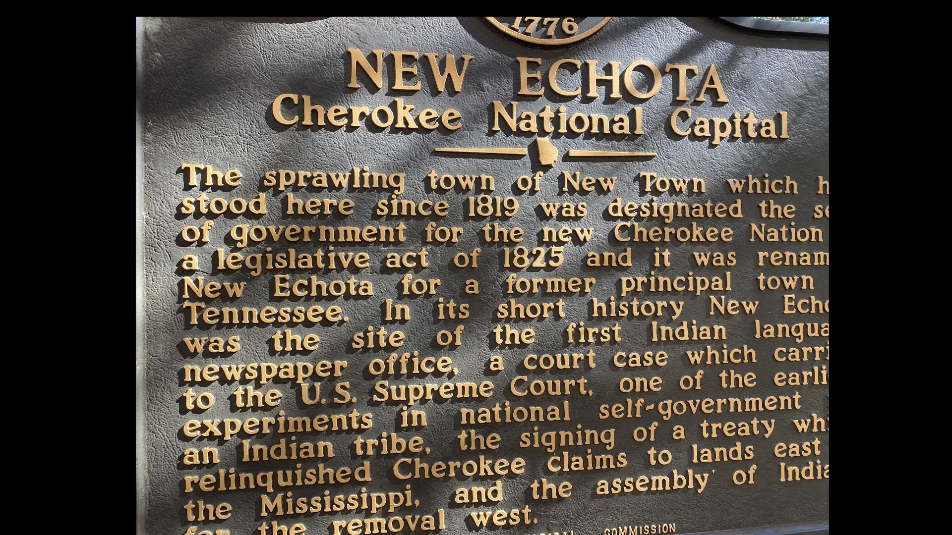 New Echota offers glimpse into Cherokee, Trail of Tears