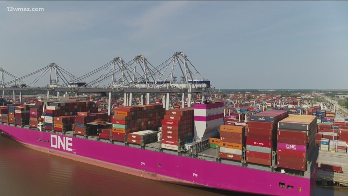 One of the largest ports in the country sits in Georgia. Here is a look inside.