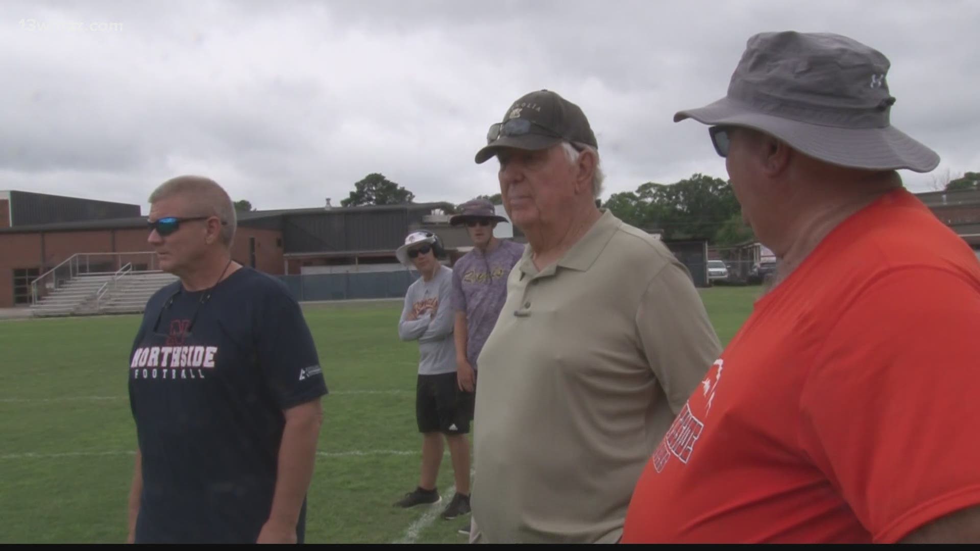 Coach Conrad Nix is the winningest coach in Northside's history, leading the Eagles to 5 state championship games while winning back to back titles in 2006 and 2007.