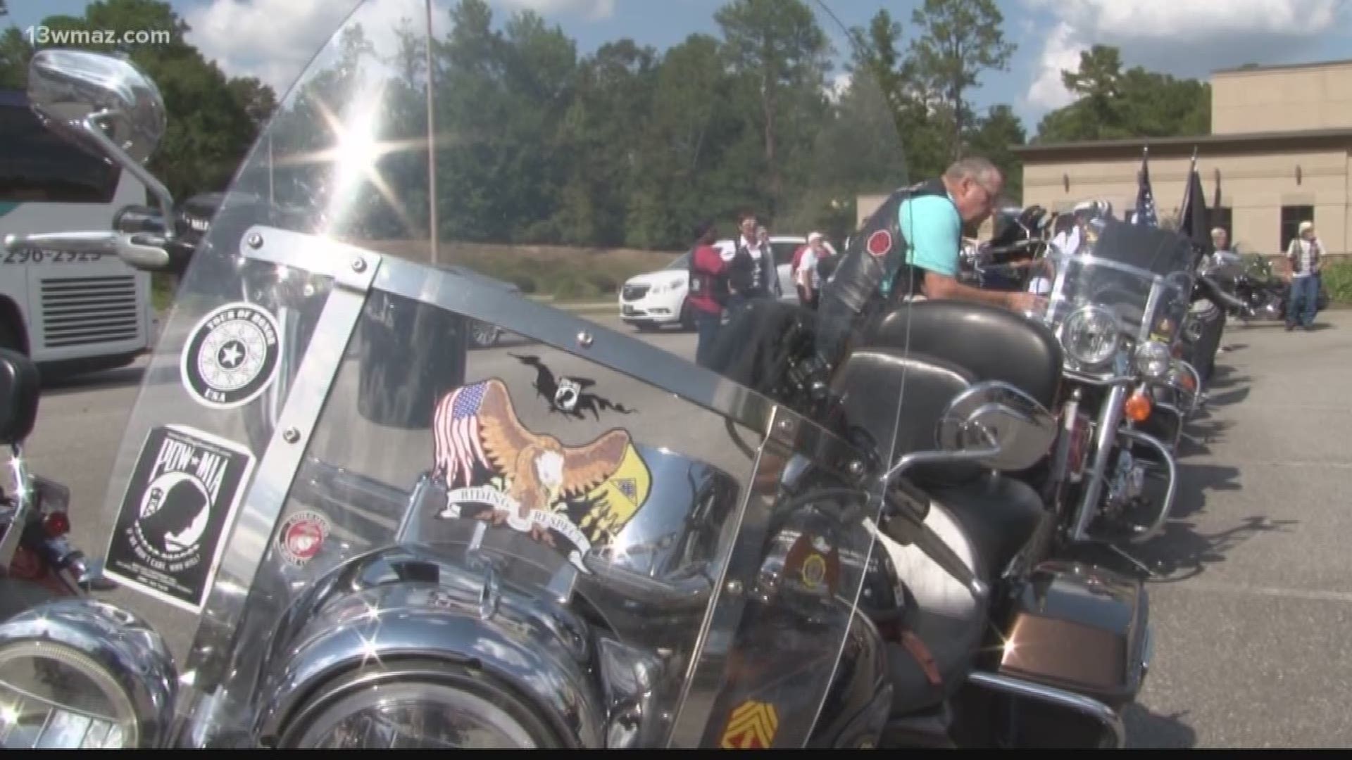 'Ride Home' event honors veterans