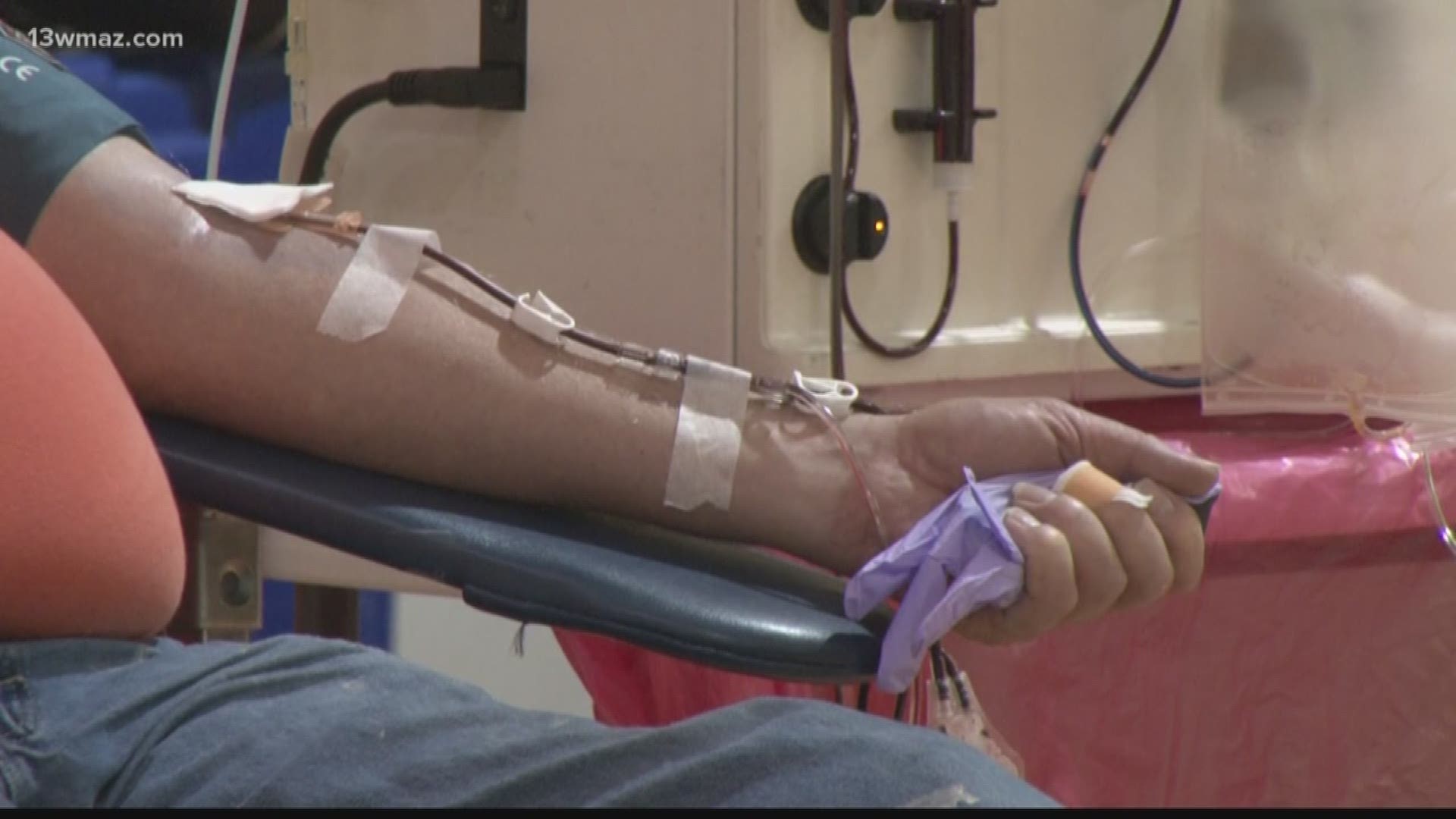 Thousands of blood drives have been cancelled nation-wide because of COVID-19.