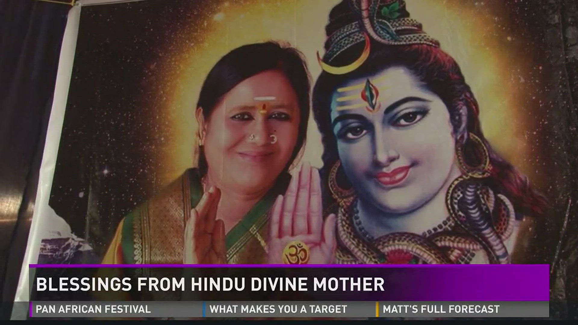 Blessings from Hindu Divine Mother