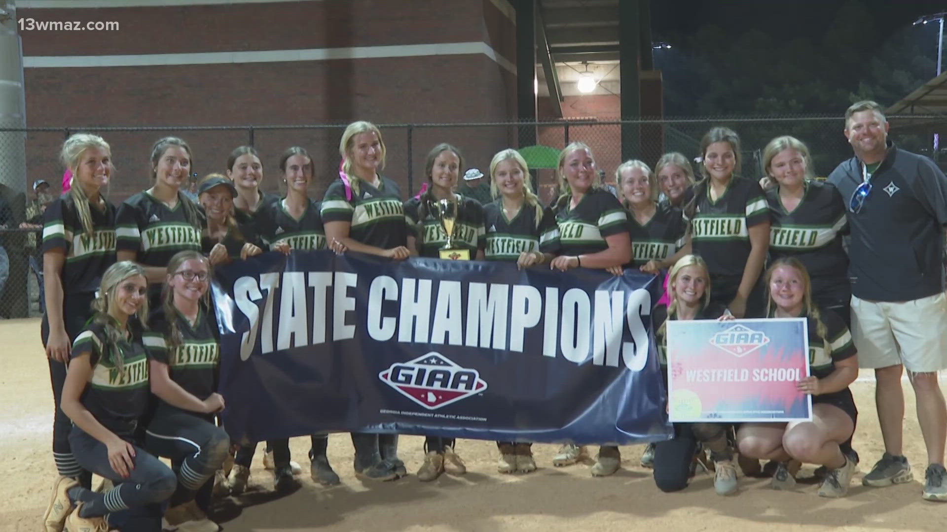 Westfield softball claimed its 8th state title trophy in a row at the GIAA 2024 3A championship.