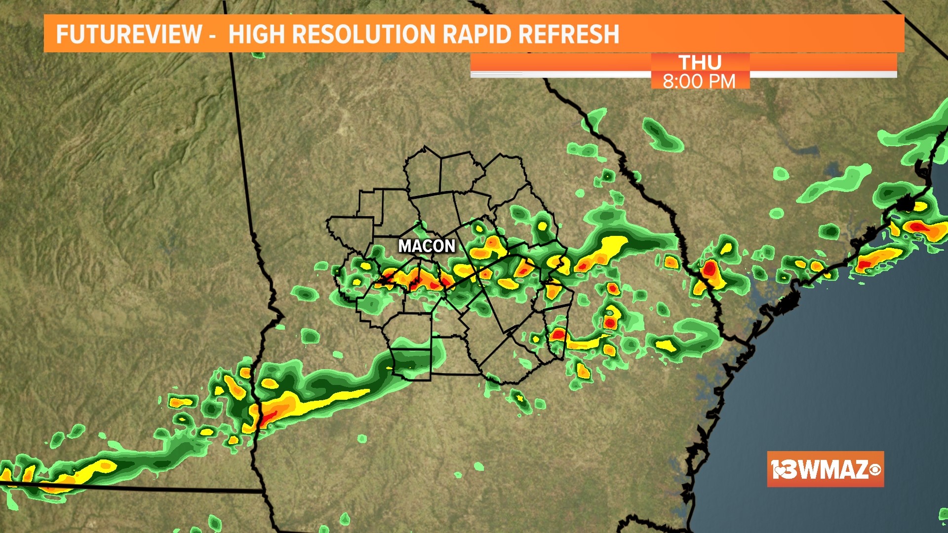 Timeline Strong storms possible in Central thru Dec. 30