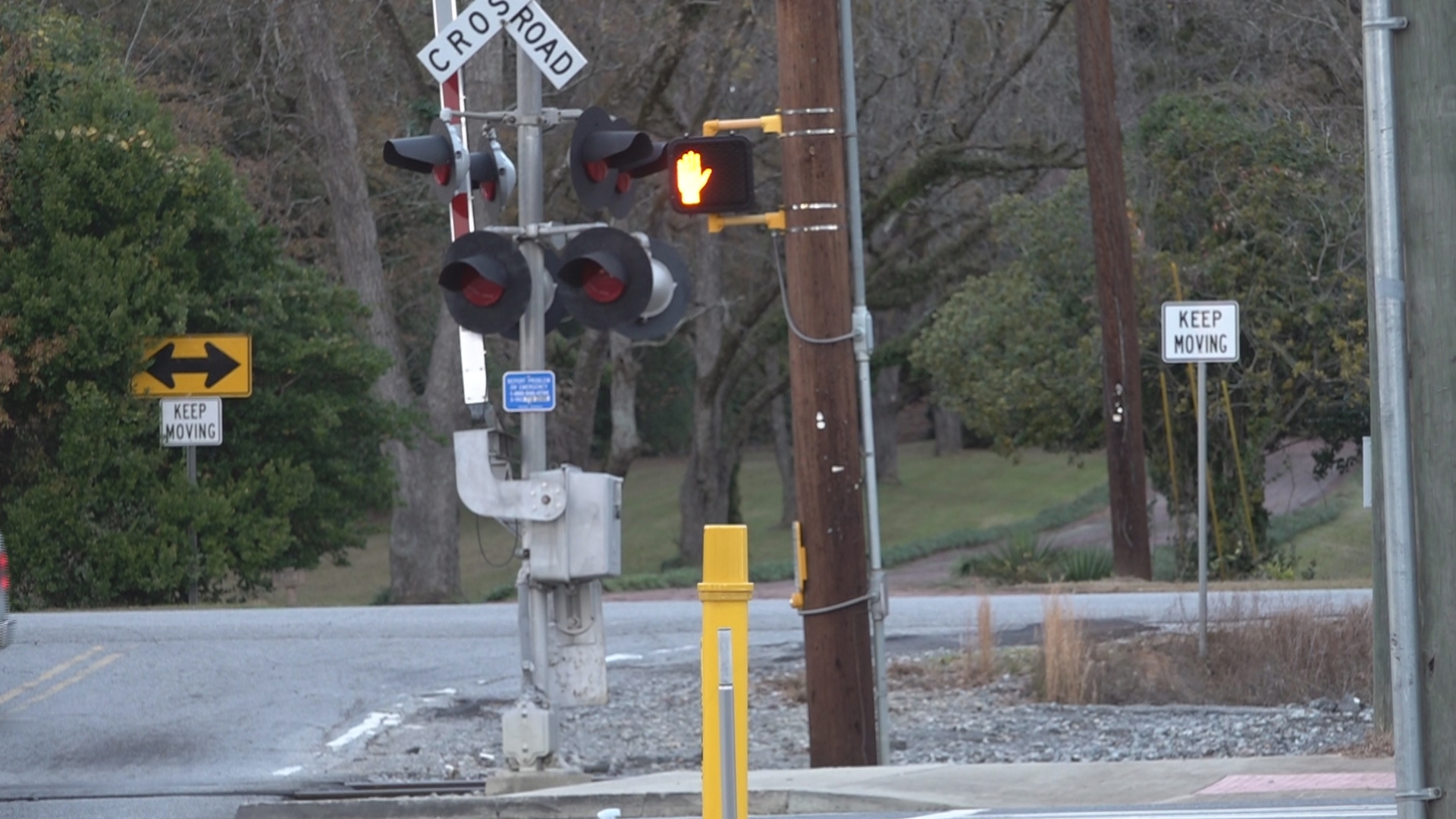 Last month, 76-year-old Cheryl Rawls died after her SUV got stuck on the tracks at the Tucker and Forsyth Road crossing.