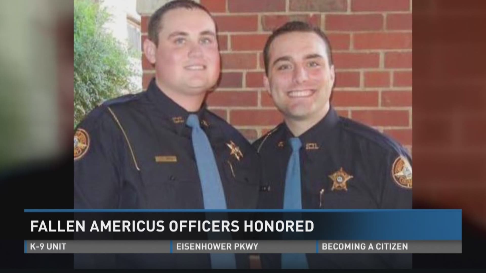 Fallen Americus officers honored