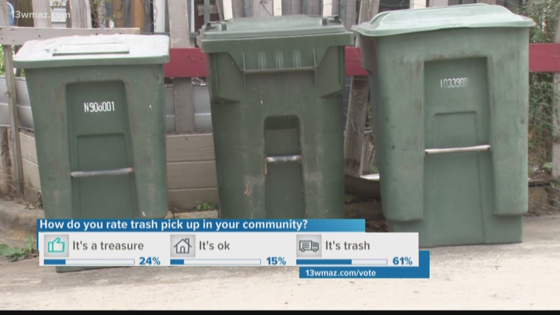 Bibb residents report problems with garbage pickup