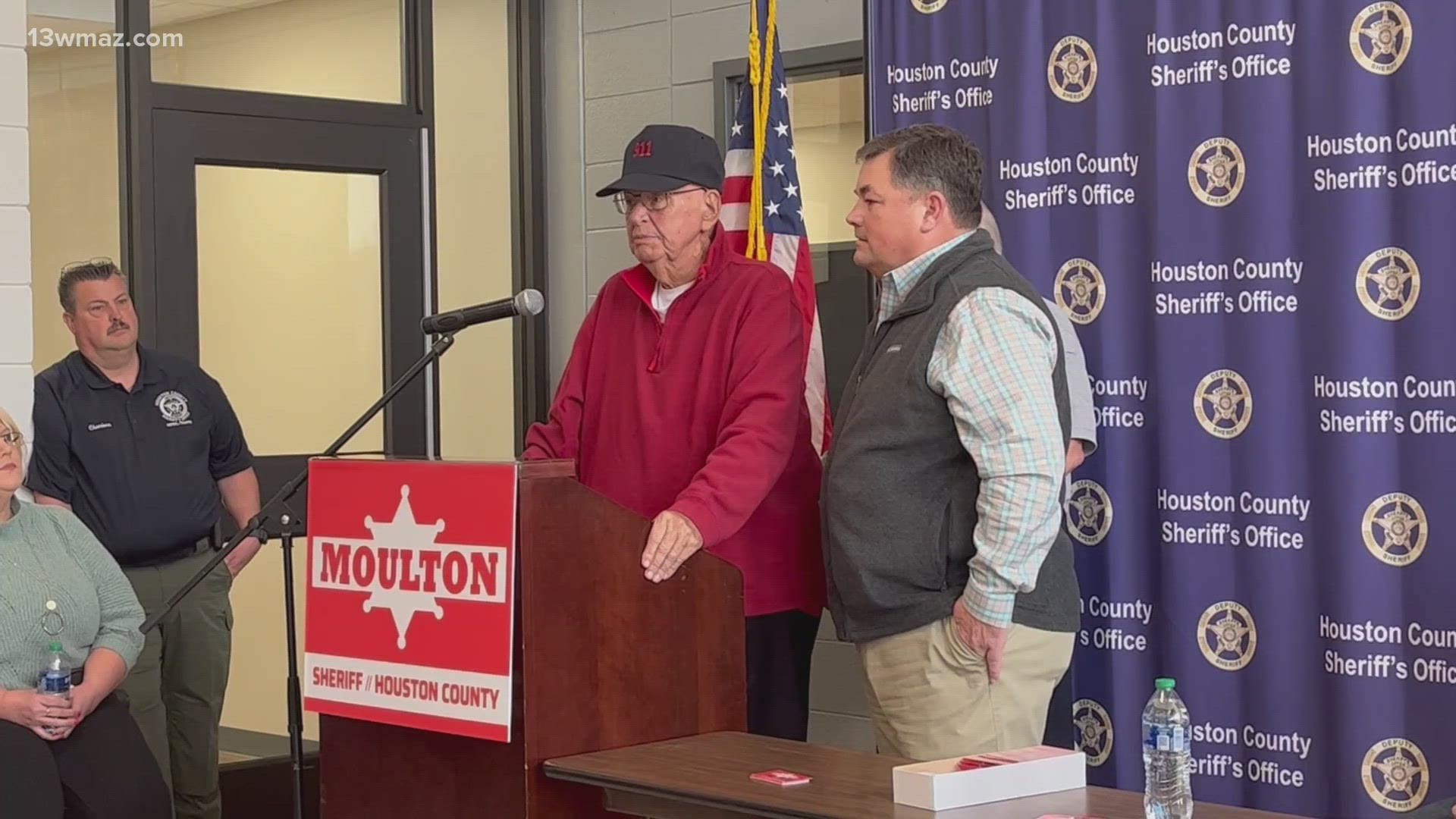 The two held a news conference this morning in Perry.