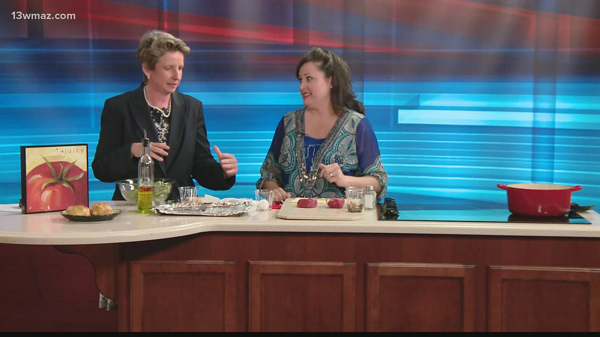 Valentine's Day cooking with Suzanne Johnson