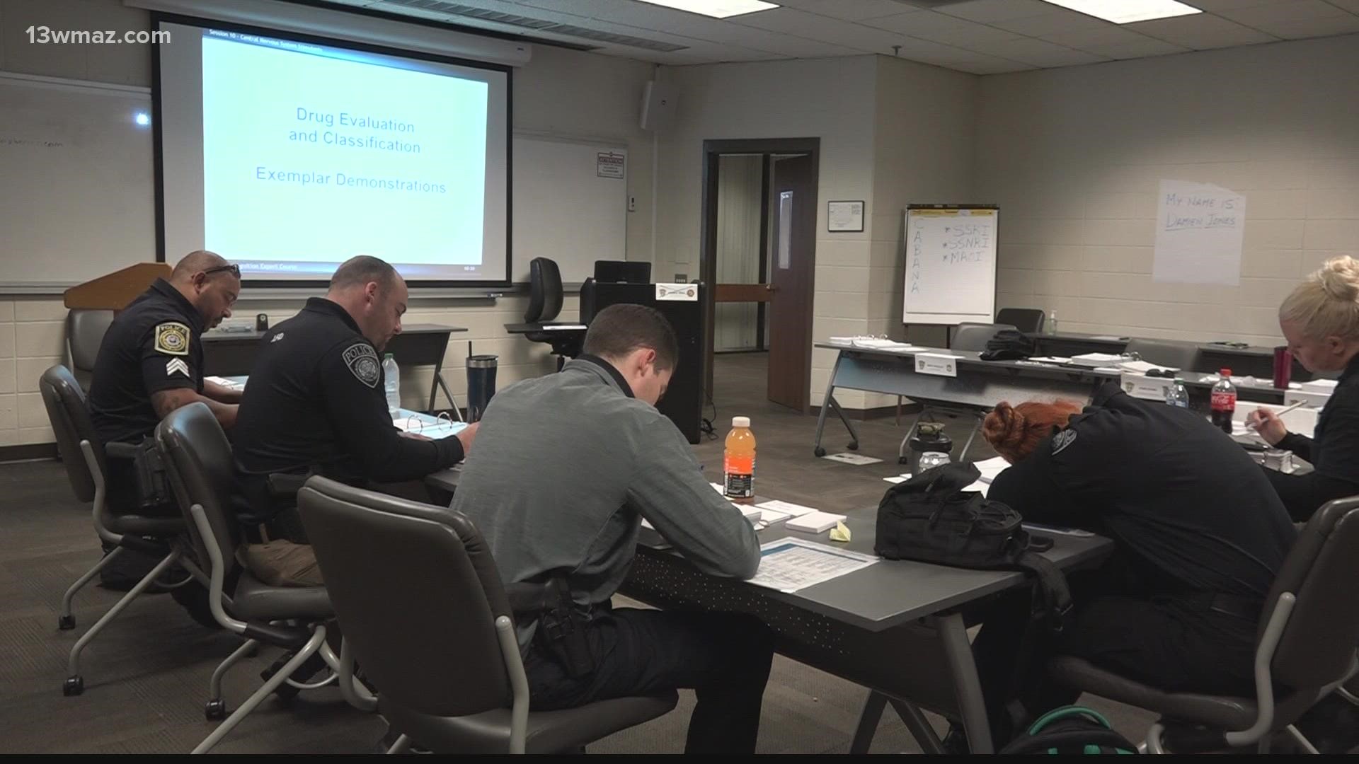 The Georgia Public Safety Training Center teaches law enforcement the skills to determine if someone has drugs or alcohol in their system.