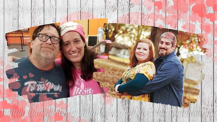'There was pretty much an immediate spark': Central Georgia couples finding love straight from the heart