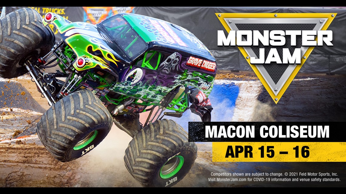 Monster Jam scheduled to be in Macon on April 1516, 2022