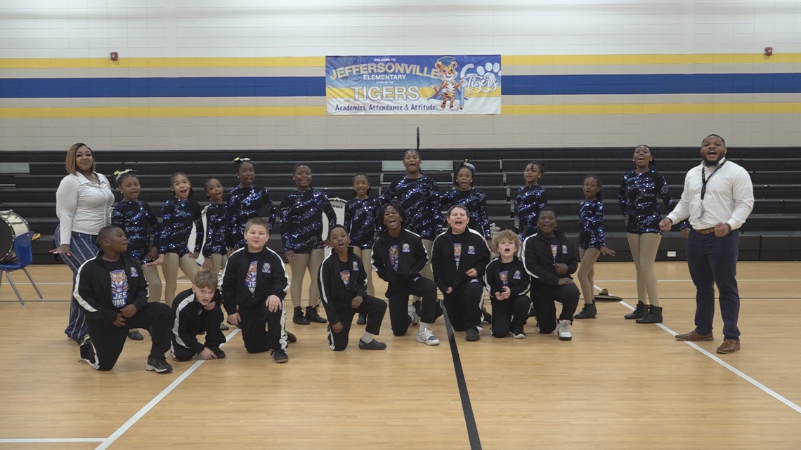 School of the Week | Jeffersonville Elementary drumline, dancers take big stages beyond home