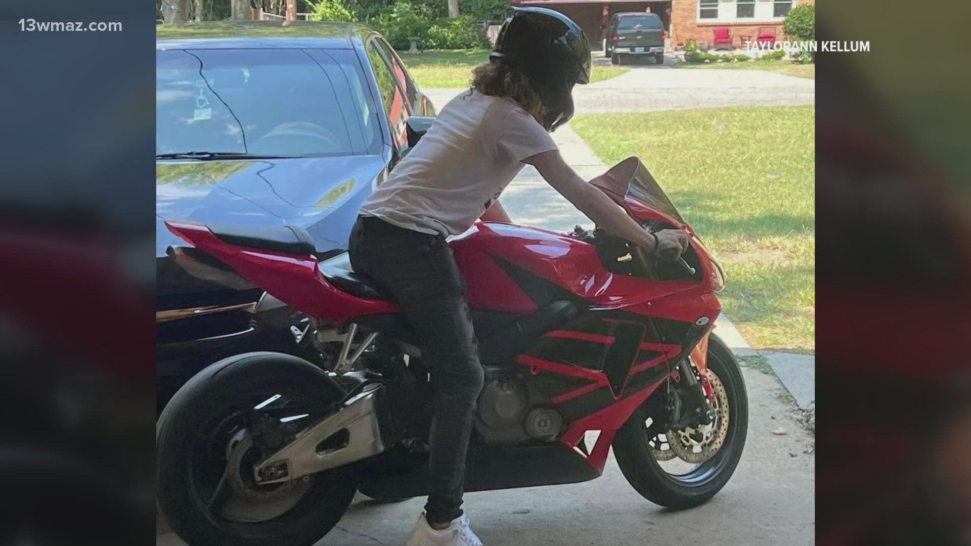 Christopher Allen Jr.'s family wants to raise awareness for motorbike riders and encouraged everyone to hug their family members before they can't anymore