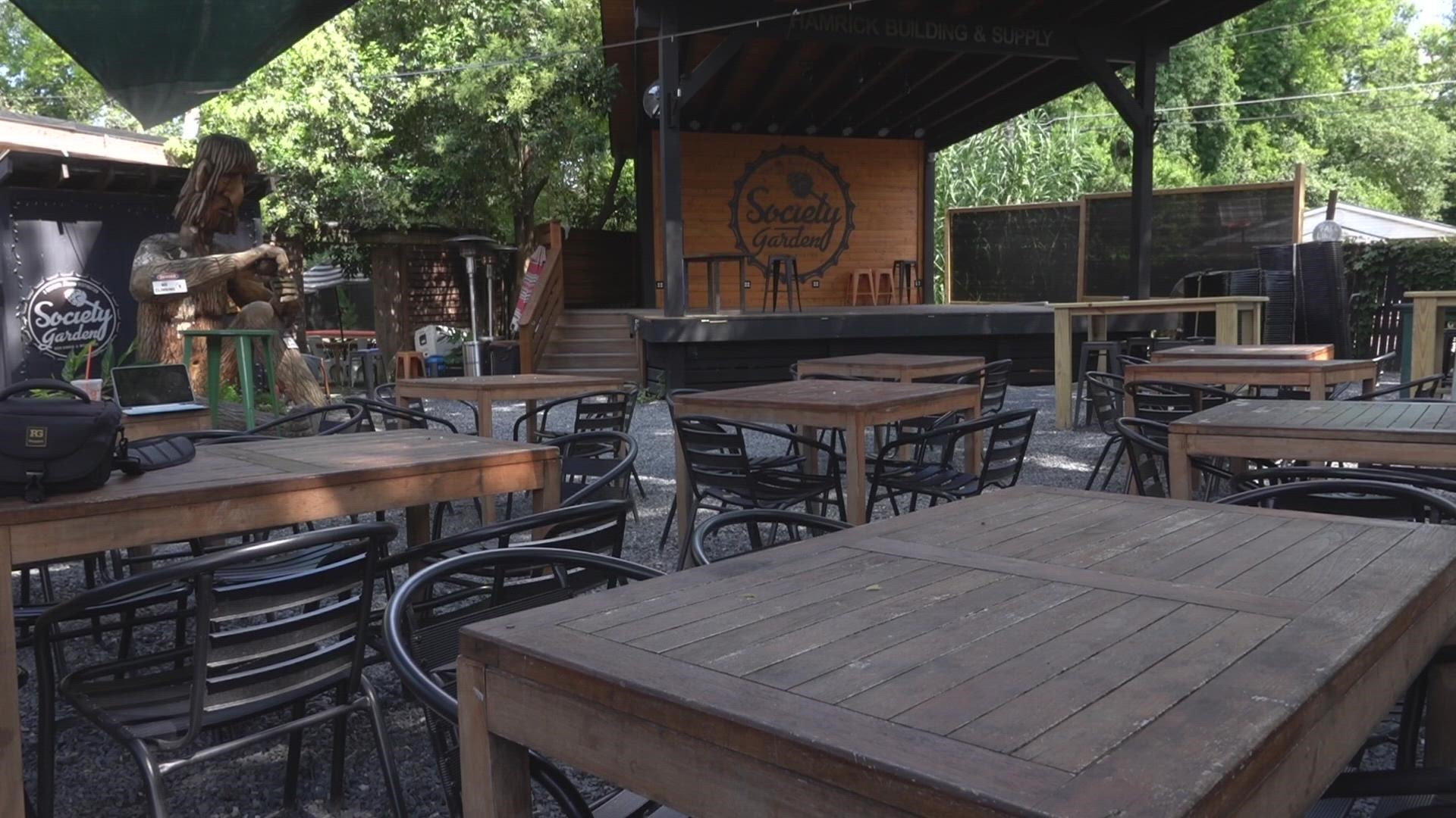 Society Garden in Macon, GA hosting Tacos and Tequila fest