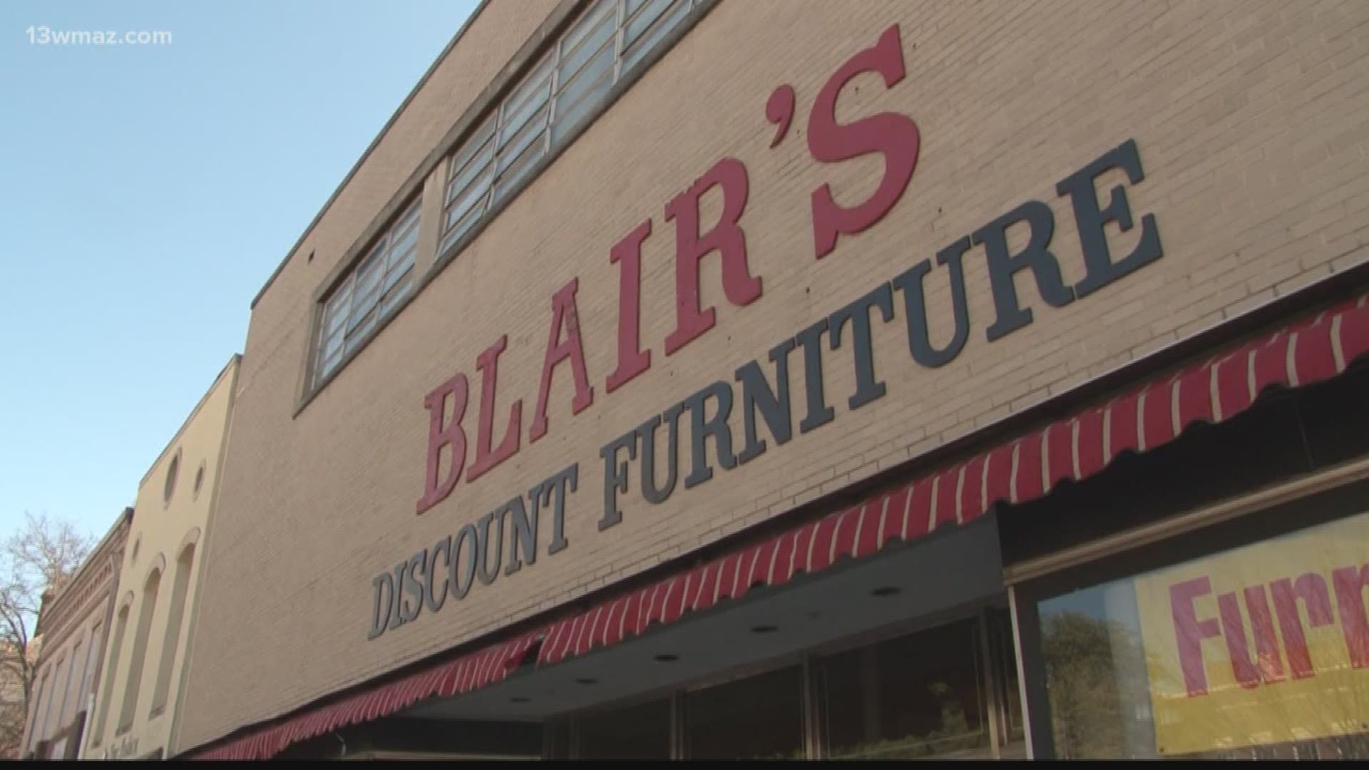 Blair's Discount Furniture, a store that has been a Macon staple since the 1970s, officially closed its doors Friday.