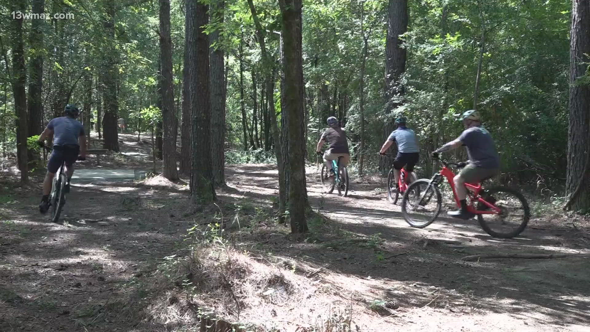 Tom Glover and Kenny Griffin raised $15,000 plus a matched $15,000. Glover hopes to make Baldwin County bike trails part of the International Biking Association.