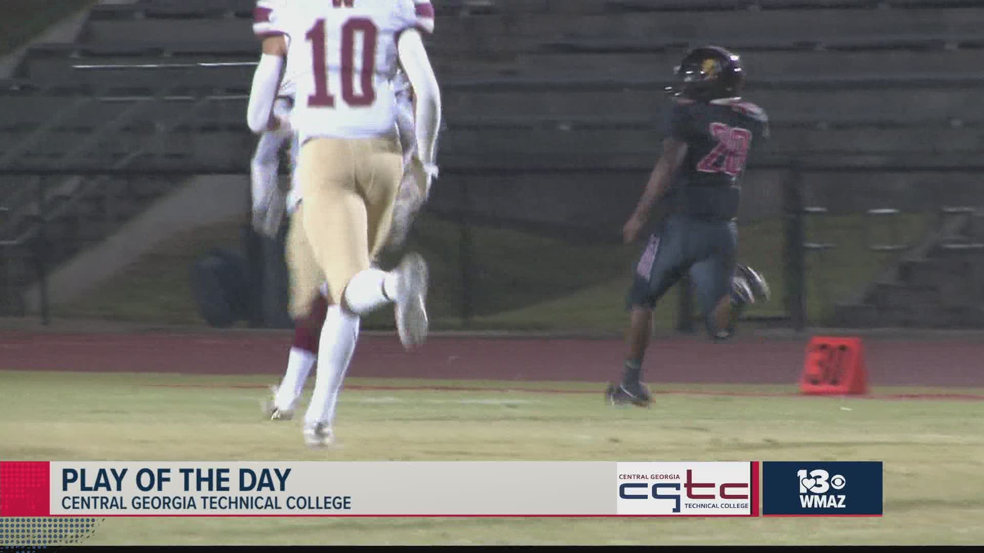 Here are your 2020 Georgia high school football highlights from Football Friday Night. Central Georgia Technical College Play of the Day