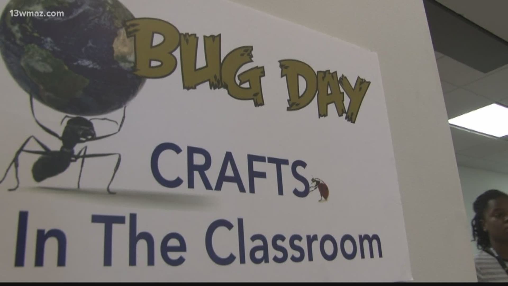 The Museum of Arts and Sciences in Macon held their annual Bug Day in celebration of National Insect Week. Kids and adults alike got to learn about different insects.