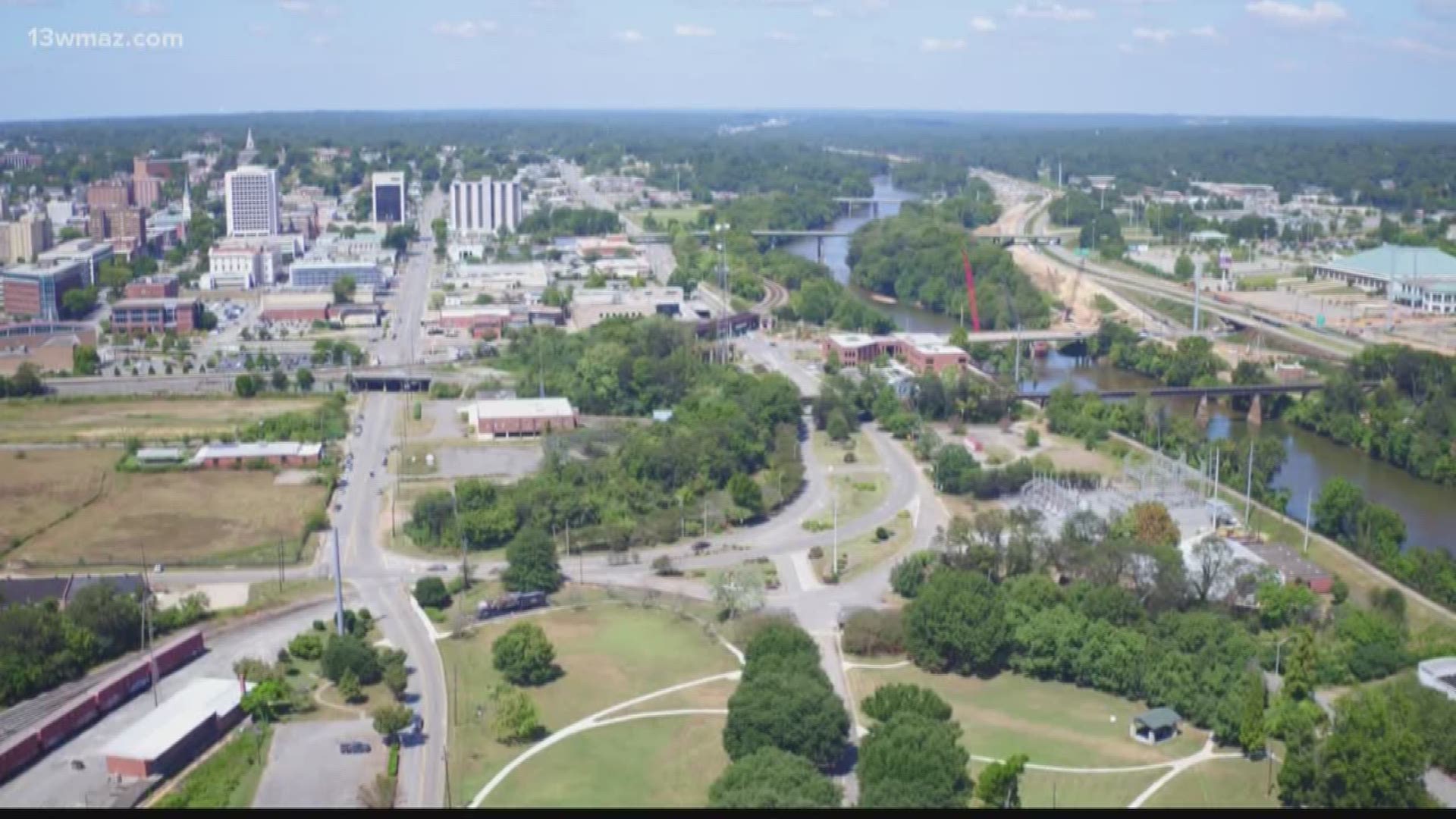 It's been 25 years since the Flood of 1994. Some companies near Macon's levee are reporting problems with water seeping under it.