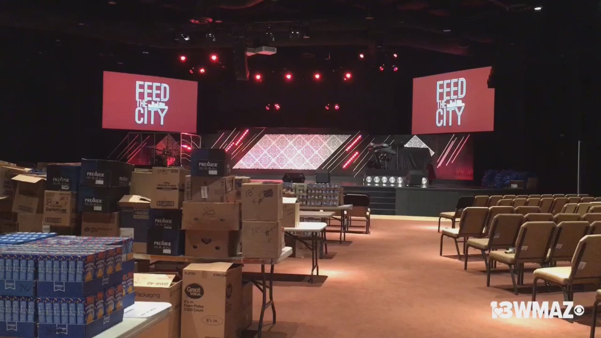 Hope Church in Fort Valley has spent the last few months collecting donations and prepping for its annual Feed the City event.
