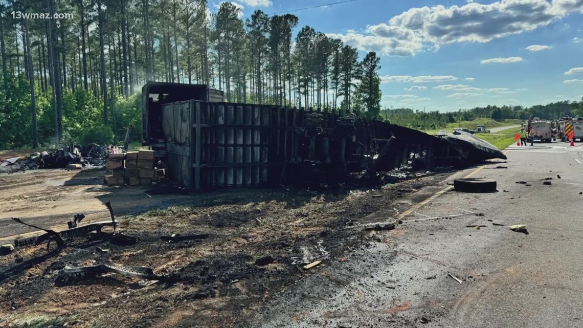 Devastating truck crash in Wilkinson County kills one – 13WMAZ.com