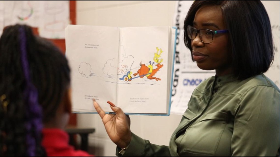 Volunteers celebrate Dr. Seuss with Read Across America Day