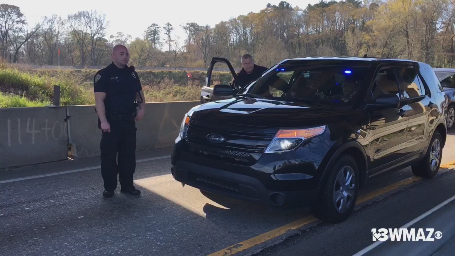A police chase on I-75 South that started in Butts County ended in Macon around 9 a.m. Tuesday morning.