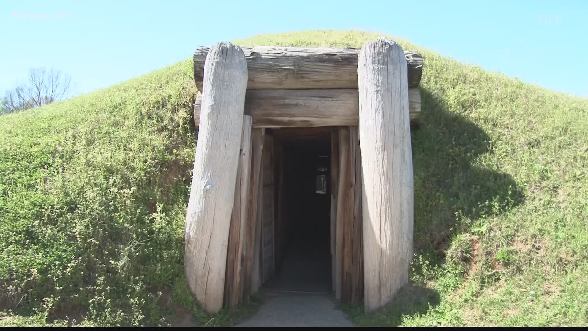 The Ocmulgee Mounds National Historic Park is one of many parks expected to receive funds from the Great American Outdoors Act.